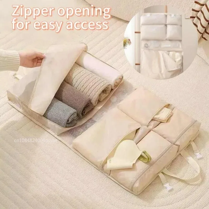 1-6pcs Travel Portable Clothing Storage Bag Underwear Organizer Multi-Functional Lage Box Storage Bag Easy To Carry