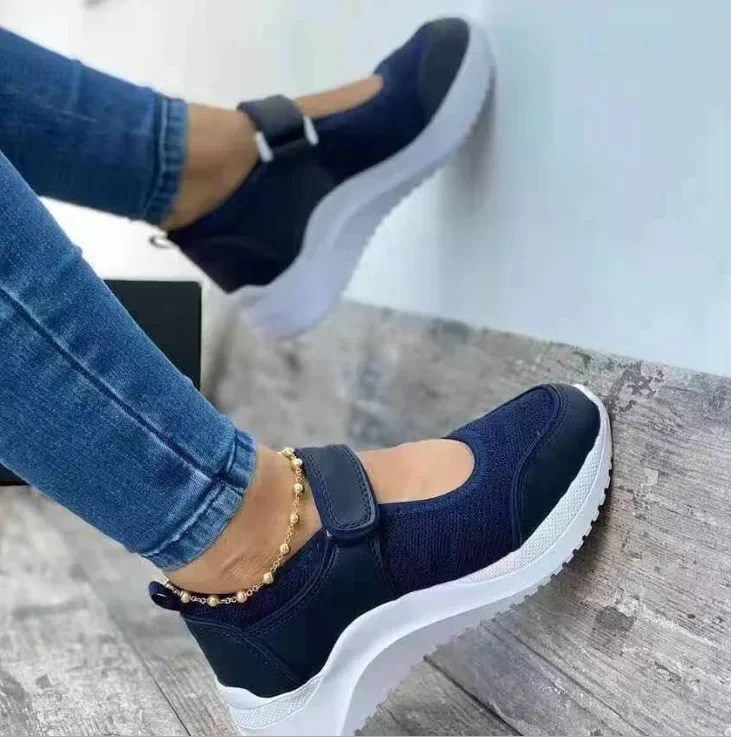 2022 New Casual Classic Wedge Shoes for Women Summer Fashion Elegant Platform Sneakers Female Comfortable Walking Shoes Ladies