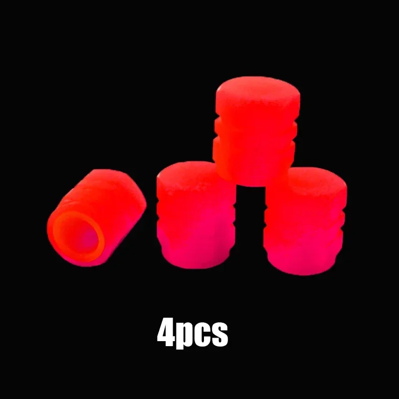 20Pcs Mini Leuchtende Reifen Ventil Kappen Auto Fahrrad Fluoreszierende Nacht Leuchtende Auto Motorrad Fahrrad Reifen Hub Kappe Auto Rad Dekoration