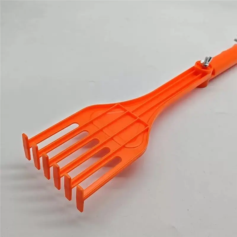 ABYN-Gutter Rake From Ground Gutter Cleaning Tools Rotatable Handle Small Rake Rain Gutter Cleaning Tool For Roofs Gutters