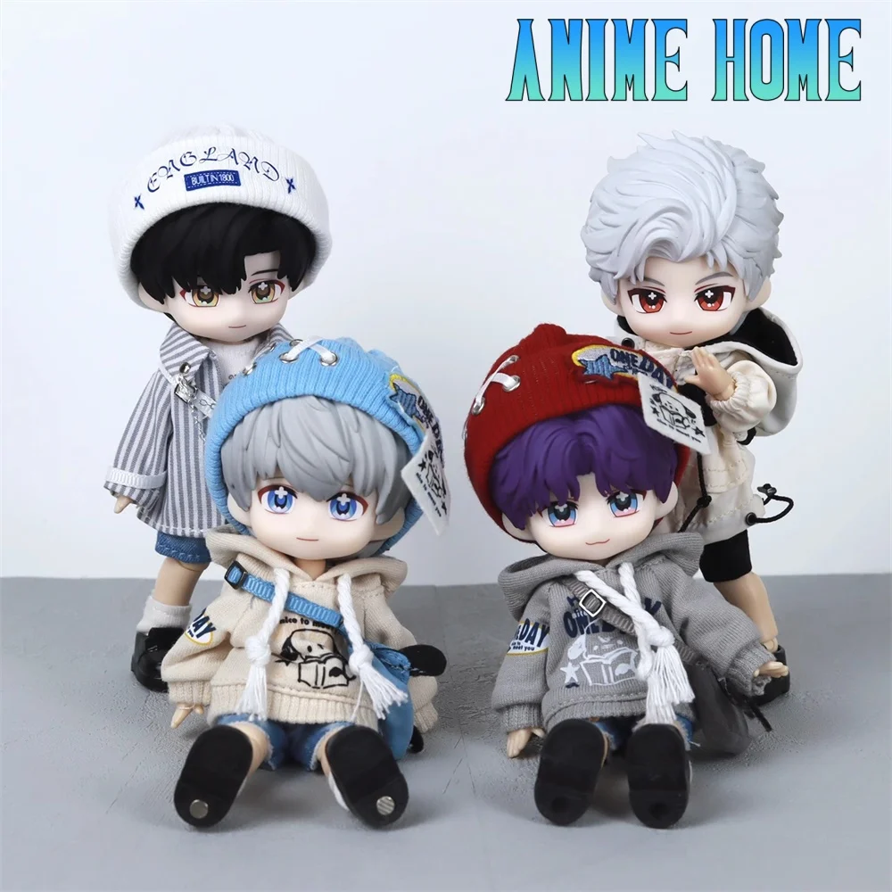

Game Love and Deepspace Xavier Rafayel Sylus Zayne Role Cos OB11 1/12 BJD Action Figure Doll Clothes Dress Up Cosplay Gift