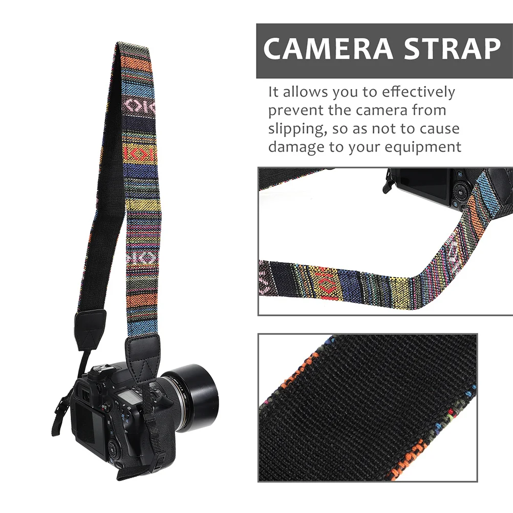 

Photographers Dslr Camera Strap Shoulder Neck Sling Sturdy Stitching Fashionable Design Comfortable Special Gift