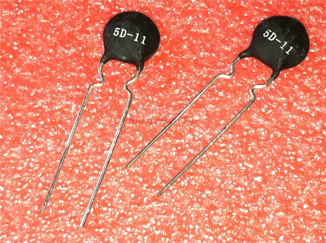 Chipset 20pcs/lot NTC 5D-11 Thermal Resistor In Stock