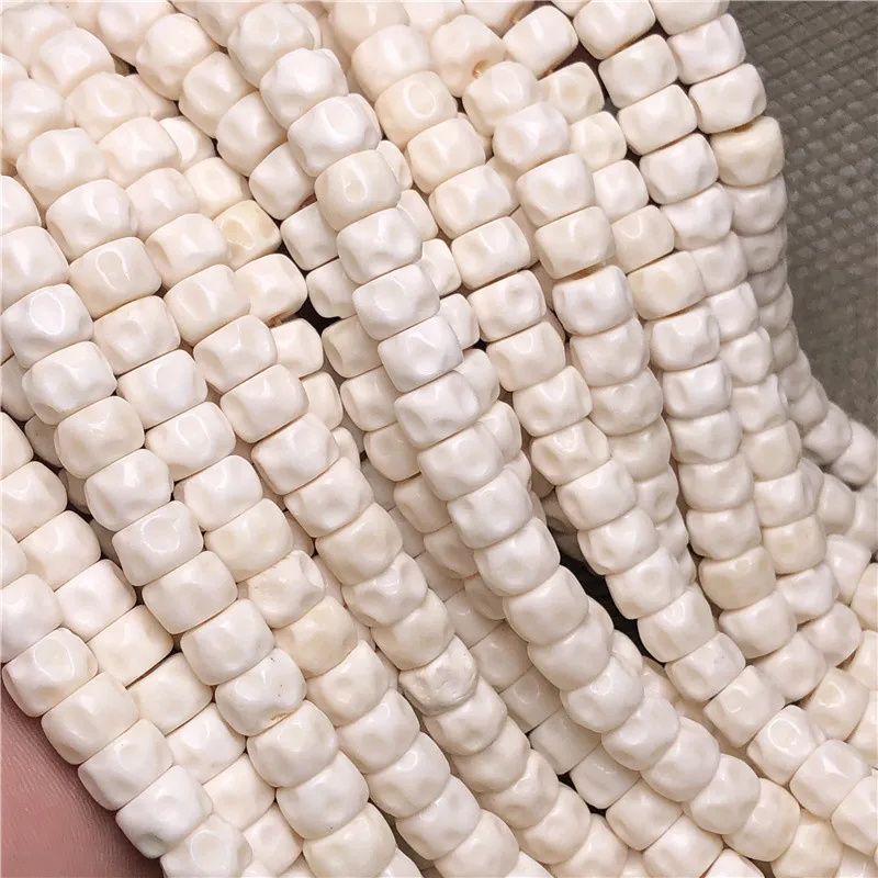 

Deer Bone Carving Cacumen Platycladi Barrel Beads Deer Bone108Buddha Hand String Deer Leg Bone Rosary Bracelet Wenwan Bone