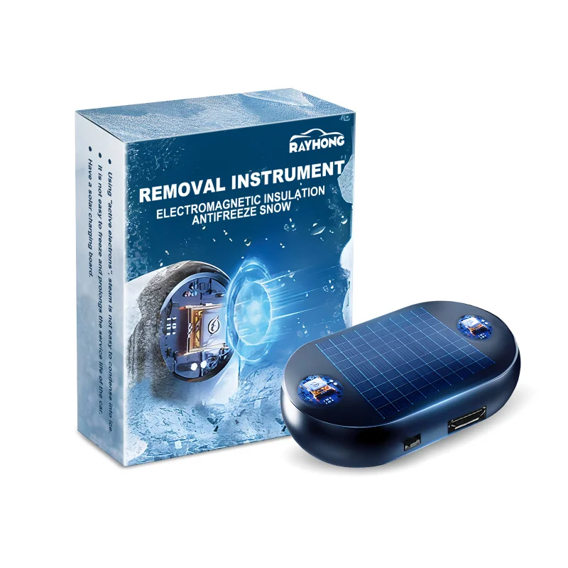 RayHong Car Anti-Icing Device Solar USB Charging | Prevent Frost Snow for All Vehicles | 5.0 Rating