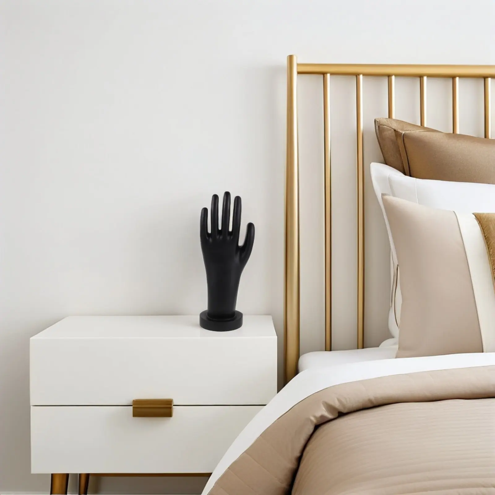 

Элегантная минималистичная подставка-манекен для левой руки для демонстрации перчаток, ювелирных изделий, колец, браслетов, часов, для выставок и розничной торговли