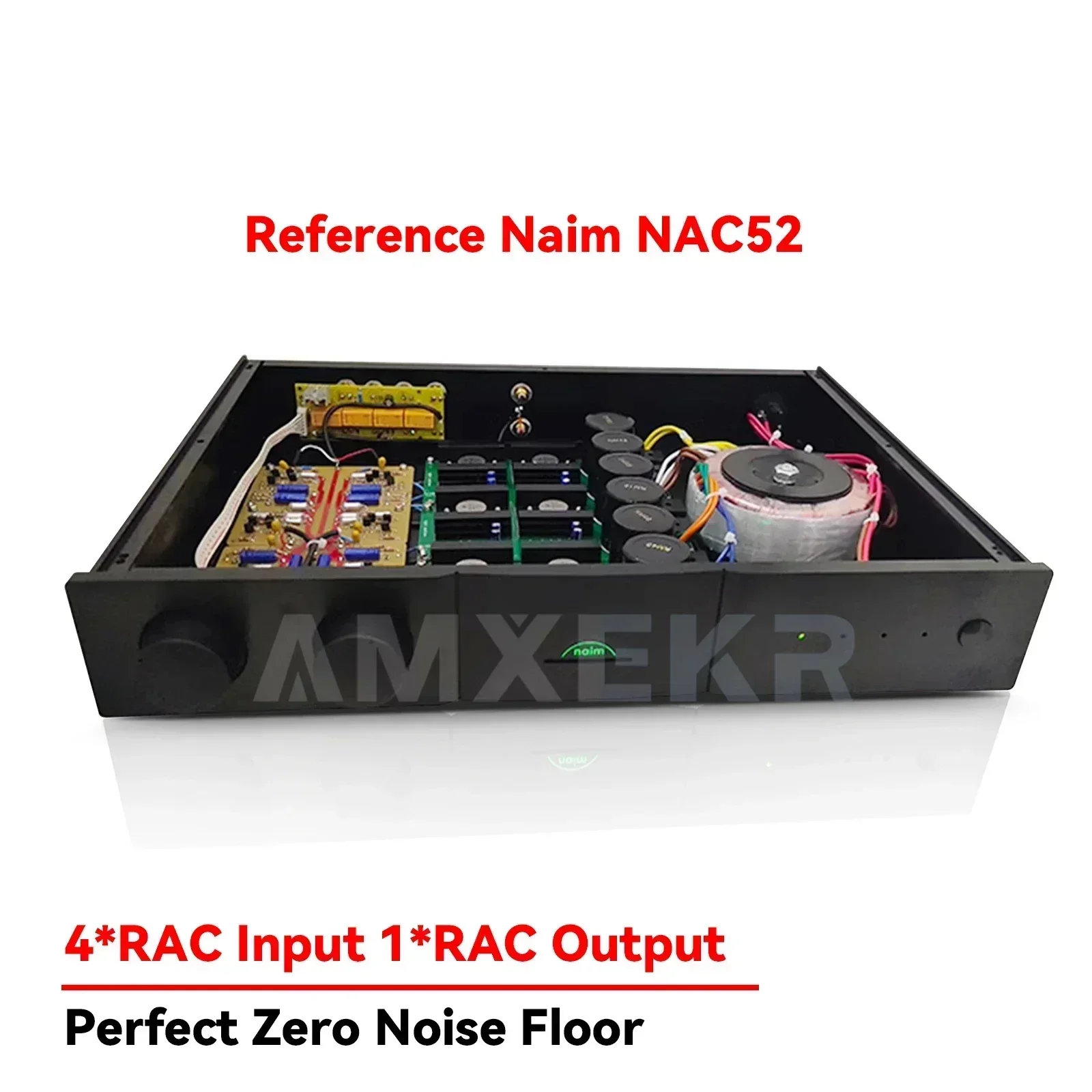 AMXEKR NAC52 HIFI Single Ended Class A Preamplifier Refer To The British Naim NAC52 Circuit with 4-way Input audio amplifier