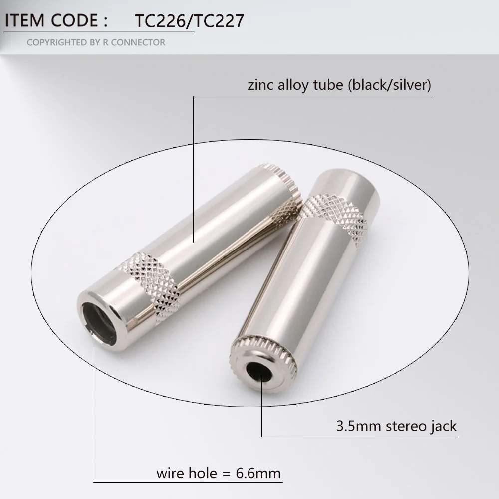 1 szt. 3.5MM Jack 3 polacy Stereo żeńskie złącze 1/8 \