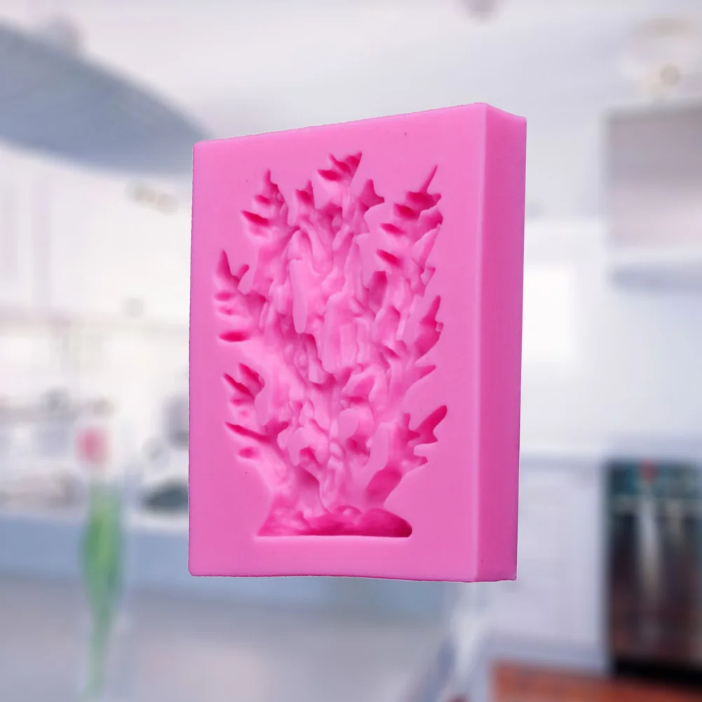 

Coral Shaped Silicone Mold Pink - Reusable Bake Ware for Creative Cookies Brownies Pastries Wedding Birthday Party Dessert