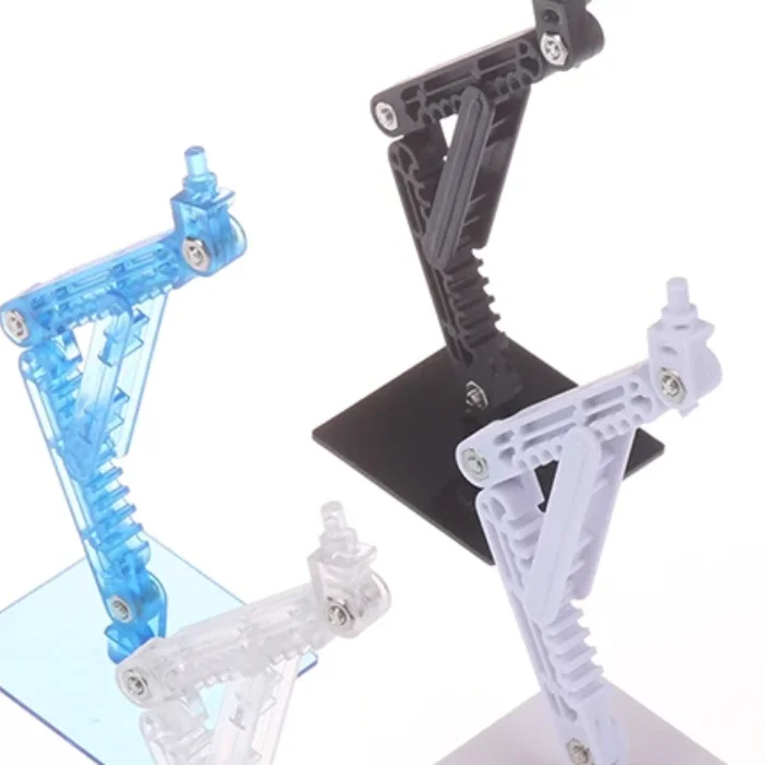 Six-Inch Action Figure Stand Set; Perfect for Displaying Gundam, HG, MG, RG Models