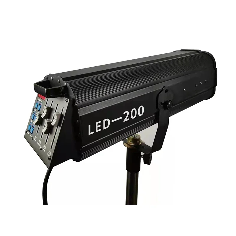 

200W 5 Colors Follow Spot Light Wedding Change Color Led Stage Light