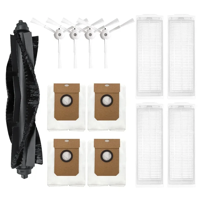 Para Viomi Alpha 3 Pro / VXVC26 Robot aspirador rodillo Cepillo Lateral filtro Hepa reemplazo de bolsa de polvo