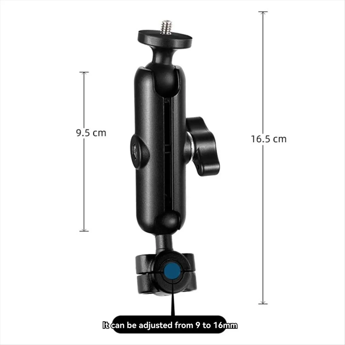 A49T Car Camera Mount Support Articulated Vehicle Headrest Action Cam Cradle Motorcycle Bracket Holder for Go Pro