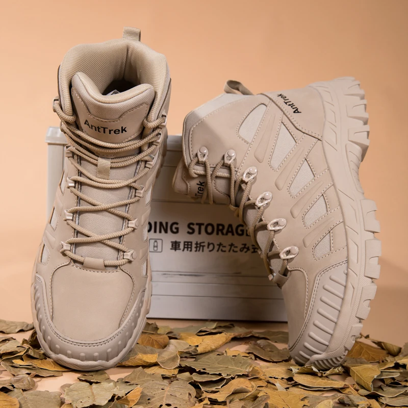 Men New Army Boots Outdoor Ultrallight Anti-Slip Male Rapid Response Ankle Tactical Boots Camping Work Waterproof Hunting Boots