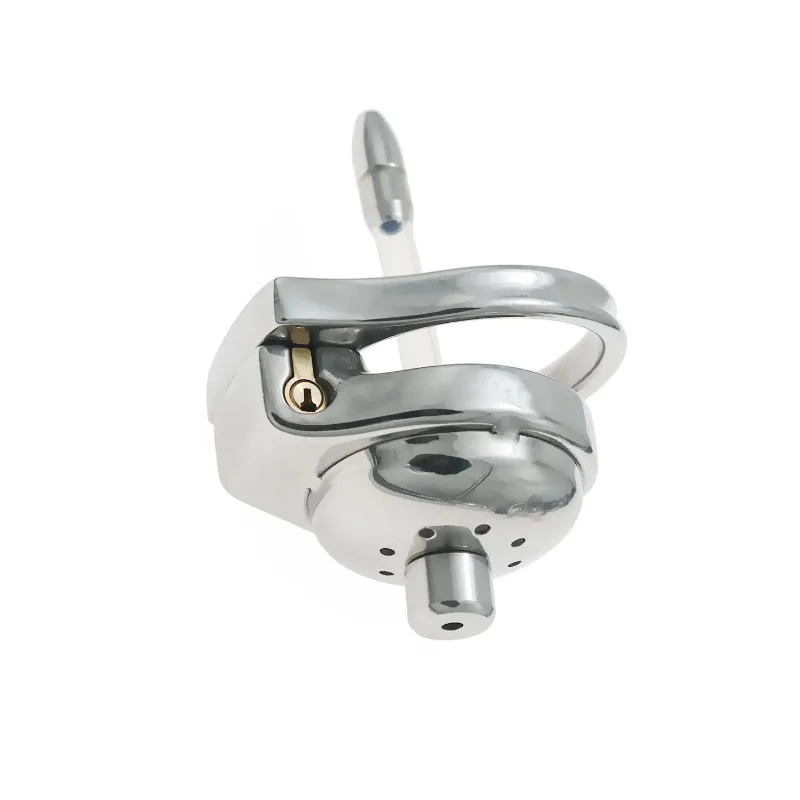 Lock Cock Cage Chastity Device Sex Toys for Men Cock Belt Chastity With Urethral Sounds Penis Rings Male Ball Scrotum Stretcher