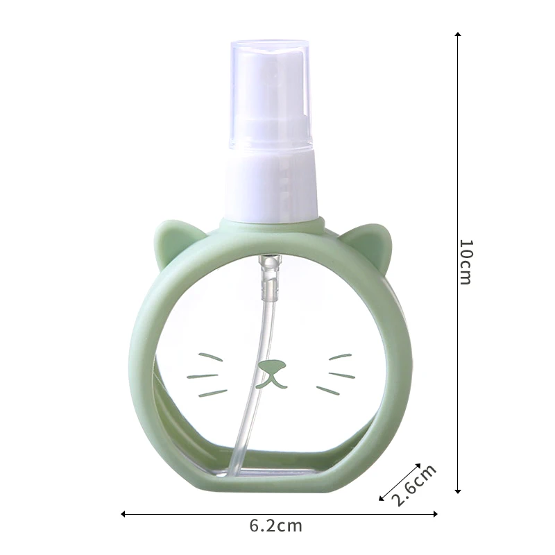 

Портативный многоразовый распылитель с мультяшным дизайном, 55 мл — ультратонкий туман для алкоголя/косметики/тонера для лица воздушно2025Elarla