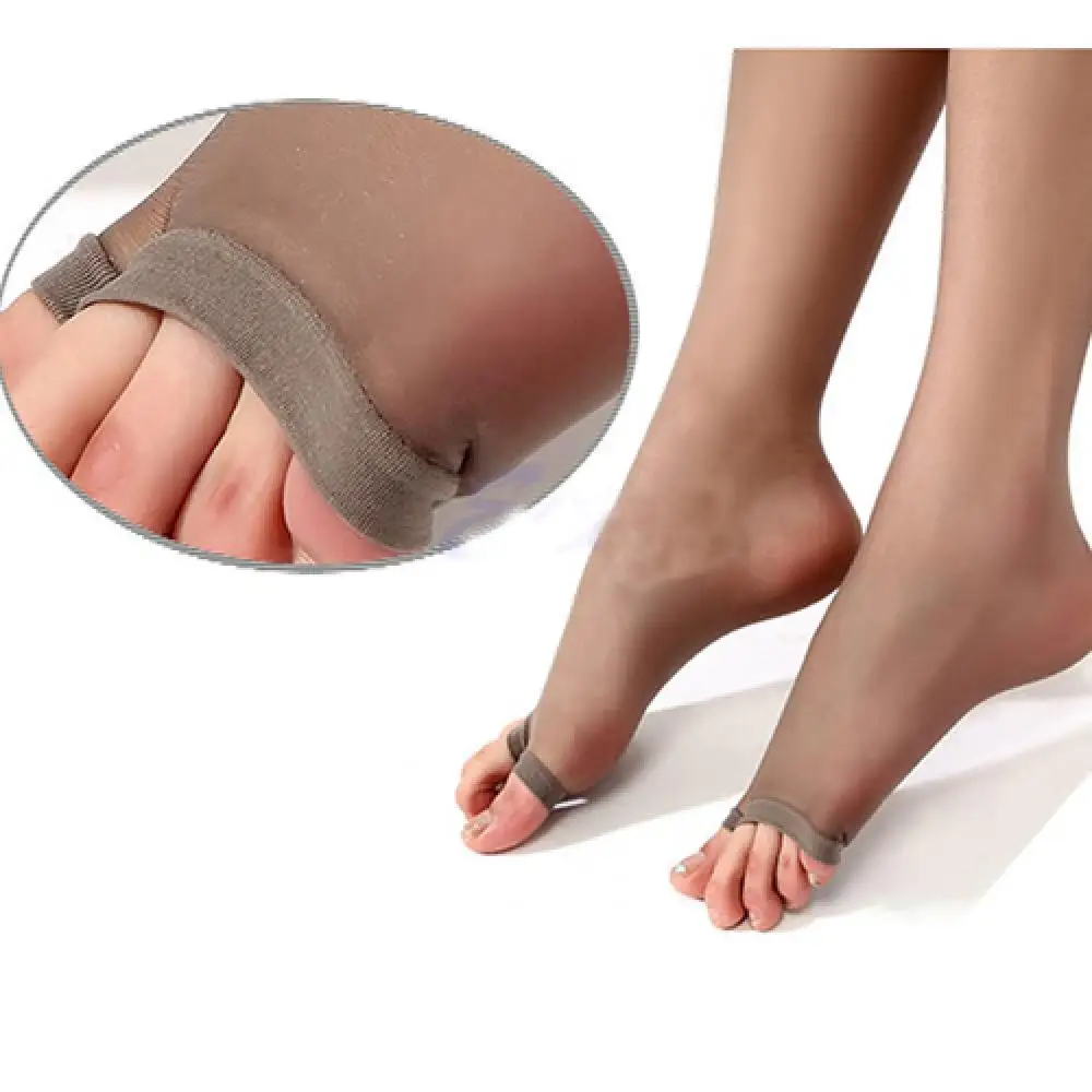 Damen Open-Toe Transparente Leggings Sexy Schlanke Atmungsaktive Strumpfhose Ultra-Dünne Strümpfe Durchsichtige Glänzende UV-Beständige Strümpfe – Detail 8