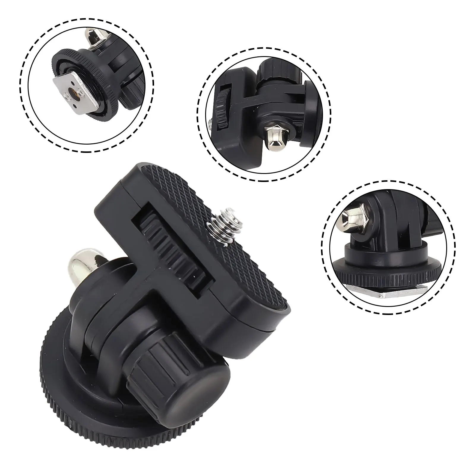 Cold Shoe Mount for DSLR Mirrorless Cameras Attach Monitors Lights Microphones Sturdy Build Convenient Installation