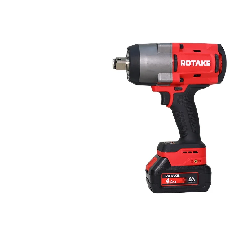 

Electric wrench large torque heavy duty brushless intelligent impact wrench auto repair lithium battery charging