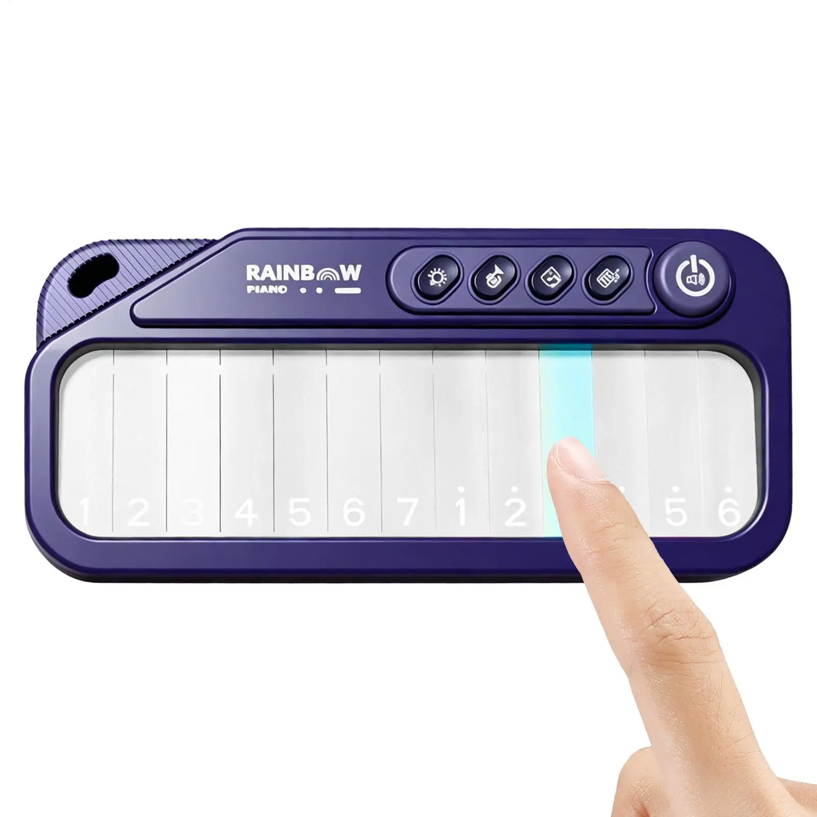 

Piano Toy Portable Light Up Mini Learning Keyboard Toy Piano For Kids For Age 3-6 Boys Girls Travel Birthday Party