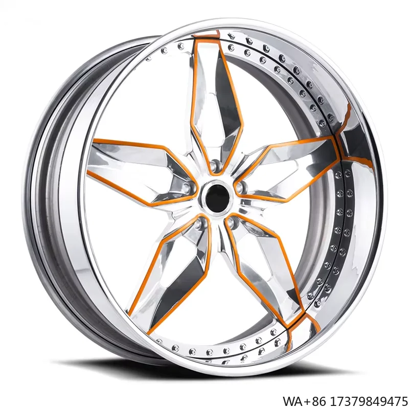 

2-piece 17 Inch 5x120 Forged Wheel High Strength 20 Inch Car Alloy Wheels