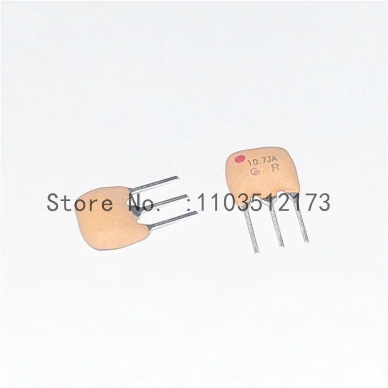 30PCS SFELF10M7JAA0-B0 SIP-3 Ceramic filter 150KHZ 10.7MHZ 10.7JA 10.7M crystal oscillato New