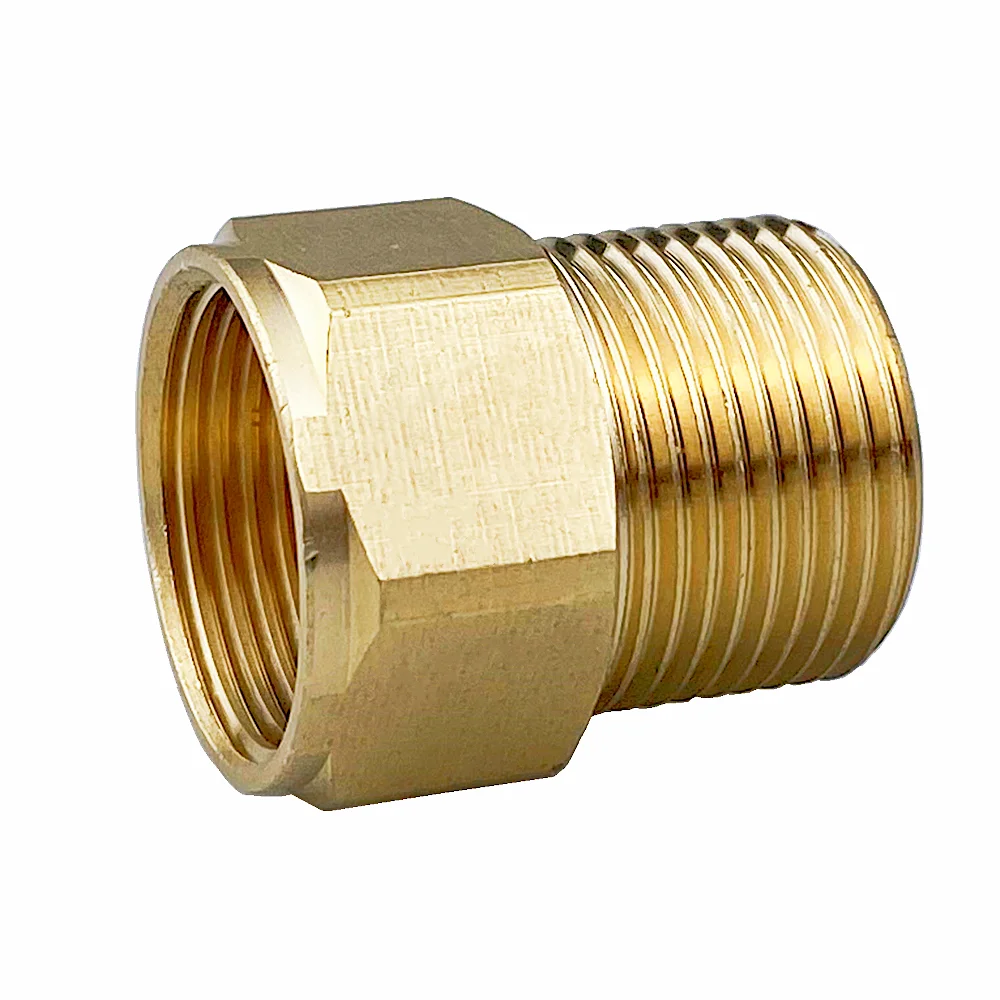 

Brass Adaptor M22 14MM Famale to M22 15MM Male Thread For High Pressure Washer Gun Connection Hose Nozzle