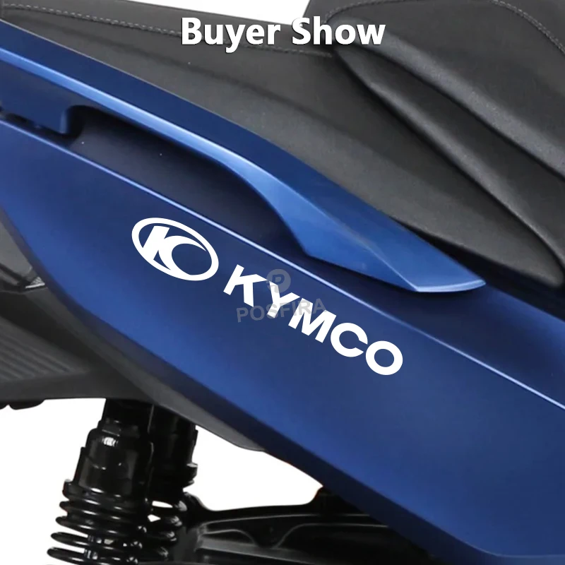 POSFIRA الفينيل دراجة نارية ملصقات مقاوم للماء شعار الشارات ل Kymco AK 550 وسط المدينة 300i 350i أجيليتي 125 50 DTX 360 Superdink125