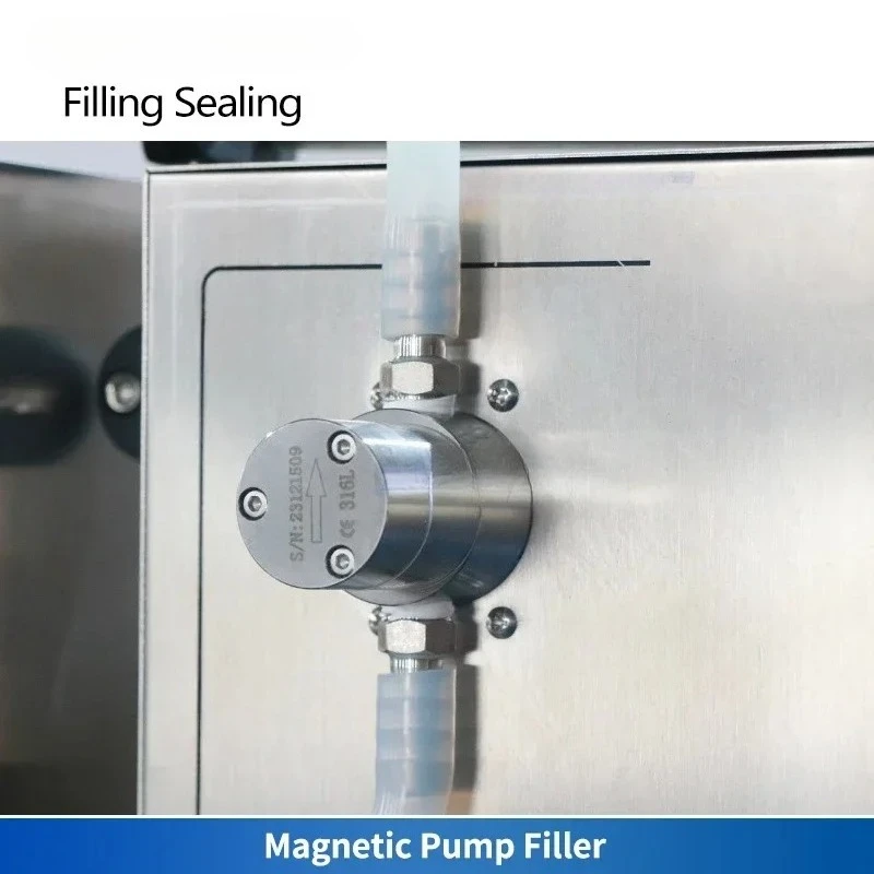 Готовая упаковочная машина для наполнения пакетов Горизонтальное оборудование для наполнения и запечатывания жидкостей ZS-AFS03L