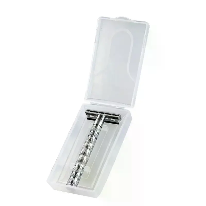 /JCS/Safety For Razor,Long Handle For Butterfly Open Razors Single Blade Shaving For Razor For W/Double Safe Double