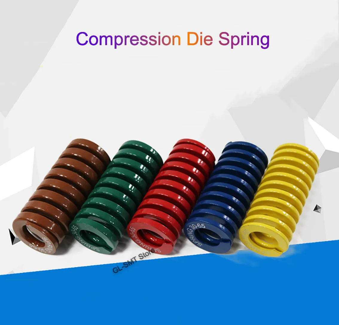 

1Pcs Compression Die Spring Outer Diameter 35mm Rectangular Spring Inner Diameter 17.5mm Length 20-300mm