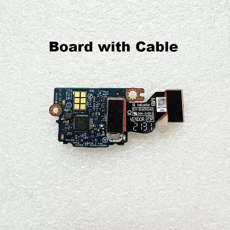 Laptop SD Card Audio IO Board 0H2HGT LS-H821P For Dell XPS 15 9500 Headphone Jack SD Reader Sub Board