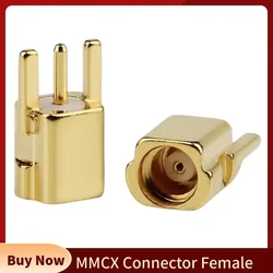 5pcs MMCX Connector Female Headphone Plug Consumer Electronics SE535 SE425 SE315 SE215 Audio Jack Earphones Accessories
