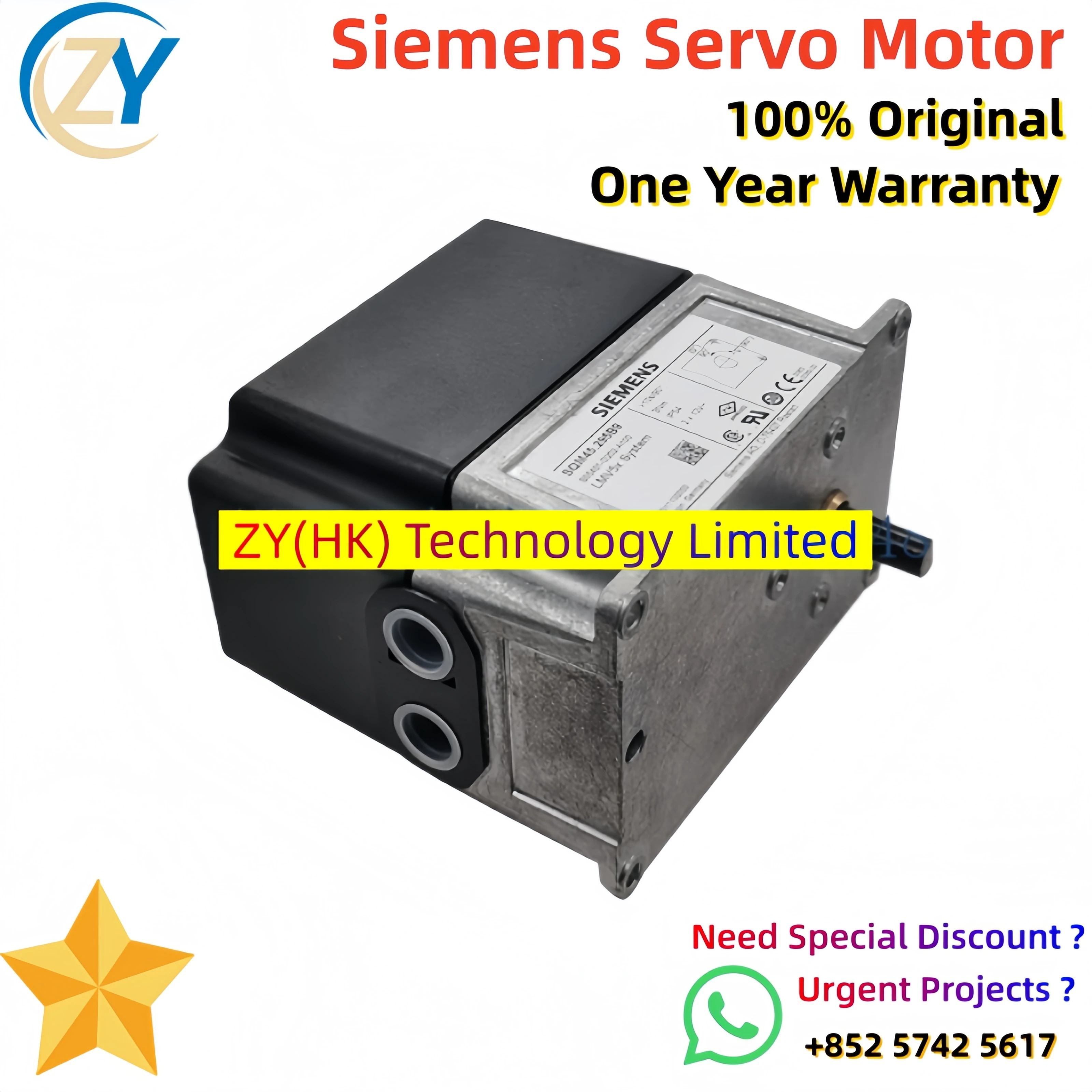 Genuine SQM45.295B9 SQM48.697B9A9 SQM48.497B9 SQM45.291B9A9WH SQM45 SQM48 Siemens Servo Motor Actuator【Price Negotiable】
