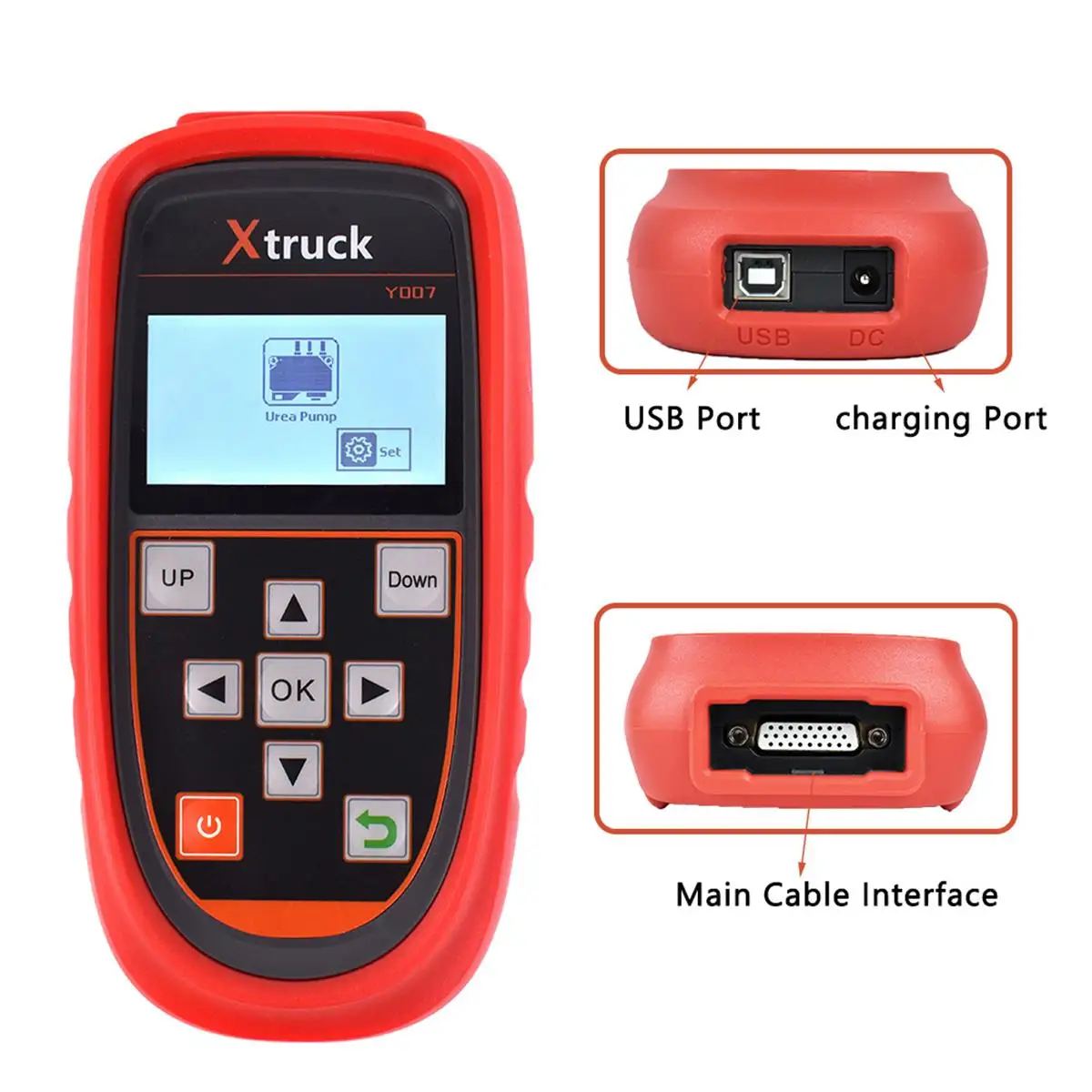 Xtruck Y007 Urea Pump Diagnostic Tool Injection Test Support for Bo csh 6.5/2.2 Urea Pump Diesel Vehicle Heavy duty Truck