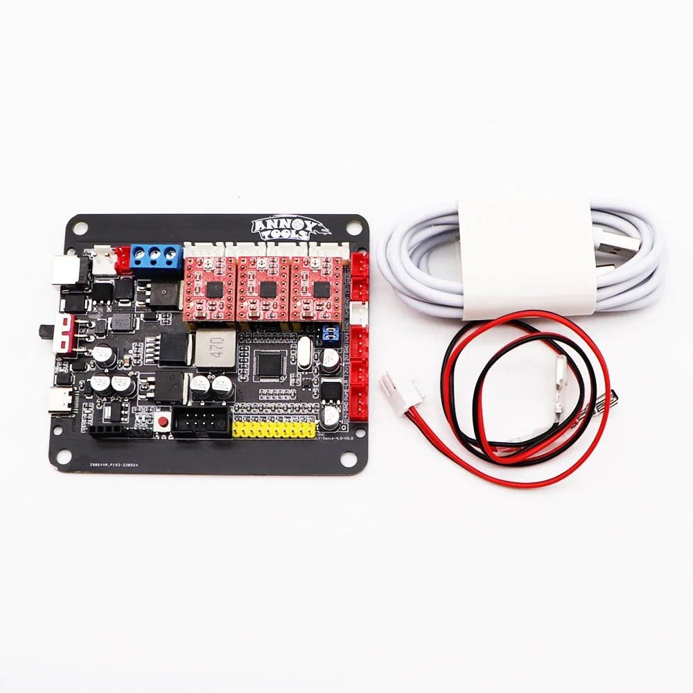 24V Offline Controller Board 42 Stepper Motor Drive Integrated Control Board Fit for Servo Writing Machines, Laser Engraving 