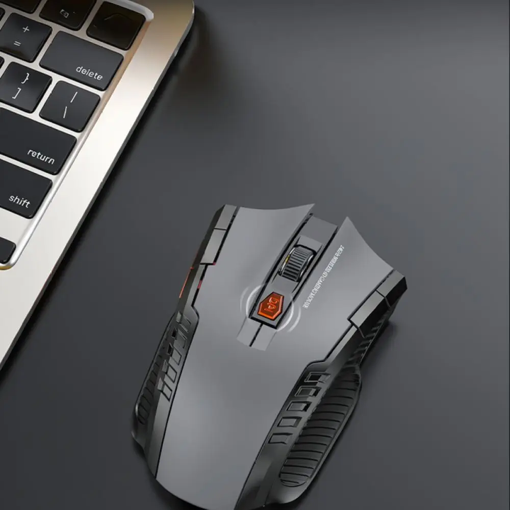 Bluetooth Wireless Mouse Rechargeable Silent Optical Mice Ergonomic For Laptop Desktop Office Home Travel Slim Cordless