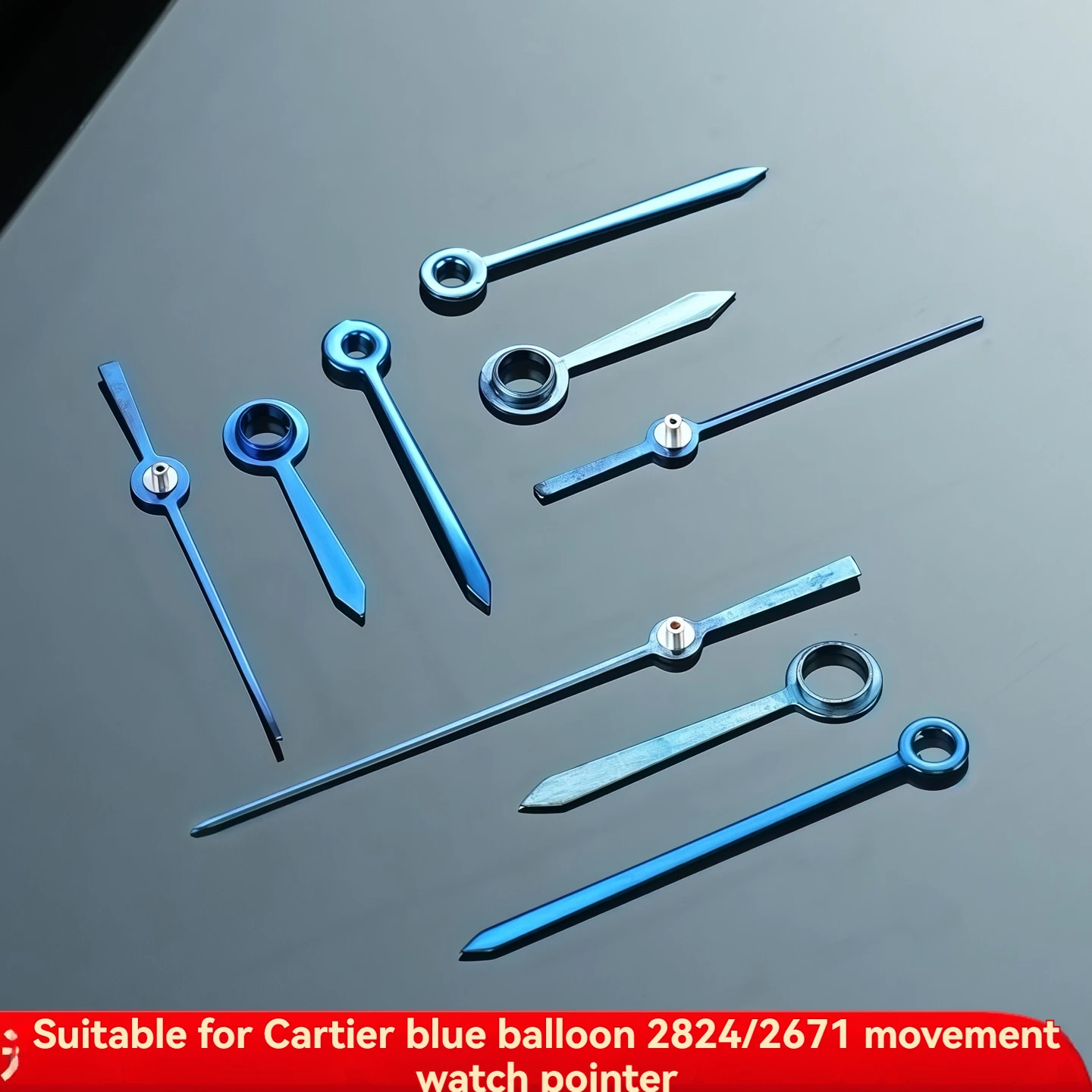 For Cartier Blue Balloon Series Watch Hands 2671 2824 NH05 Movement W69012Z4 WSBB0044 W6920071 hour, minute, and second hands