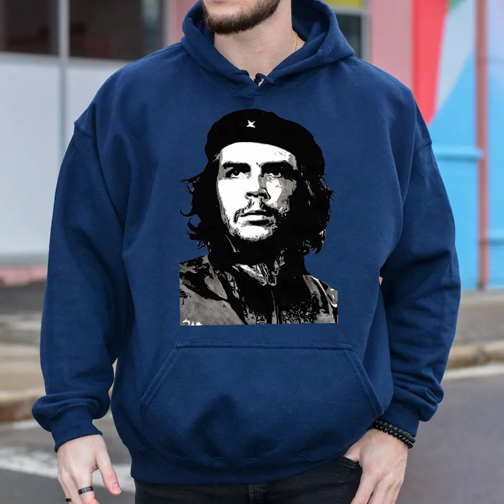 Che Guevara Vintage Cuban Classic Flag Tshirt Black for Men women Street Streetwear Unisex Winter Women Oversized Casual Clothes