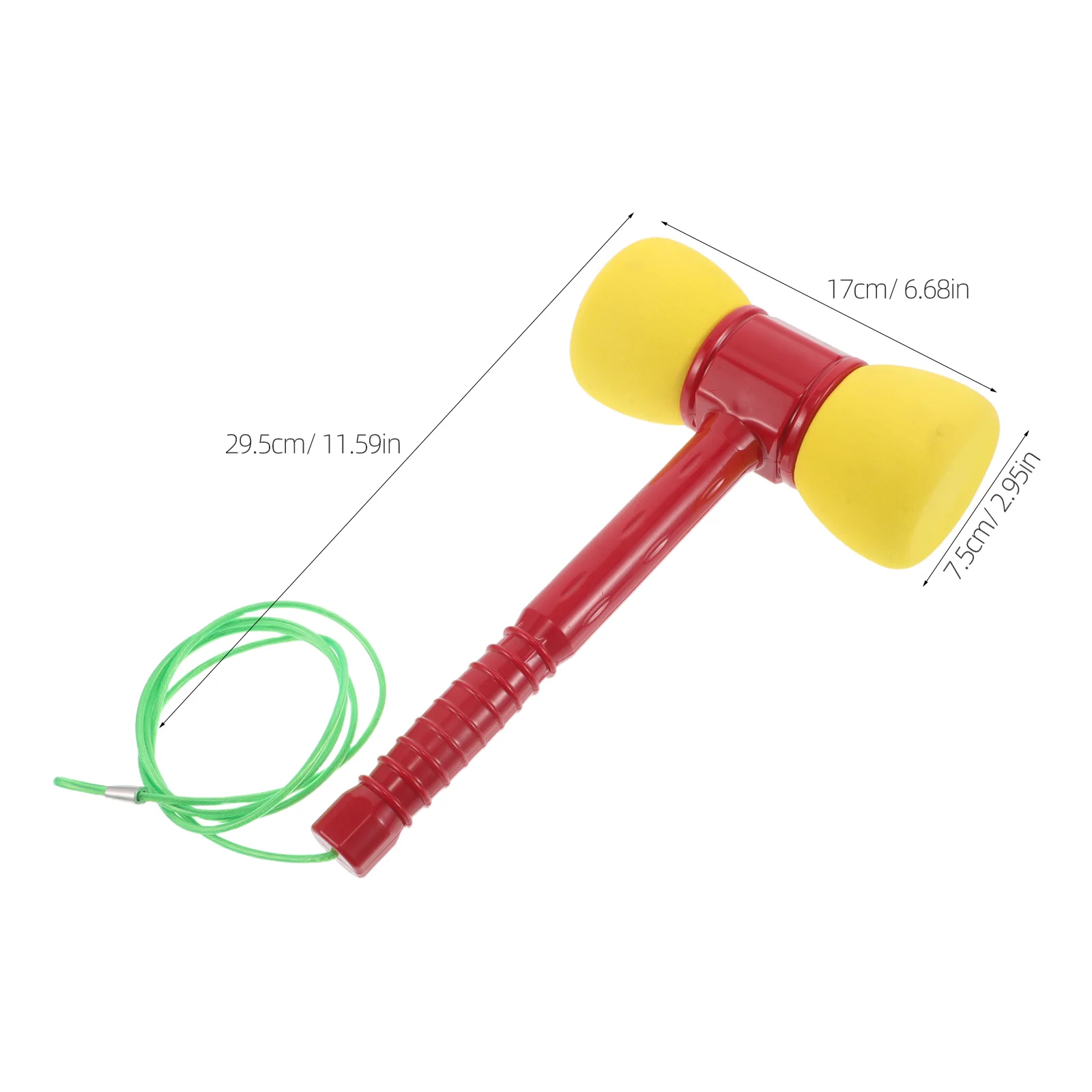 Martillo de Plástico para Juegos de Golpear, Juego para Niños Pequeños, Desarrolla el Tiempo de Reacción y la Coordinación, Diseño Seguro
