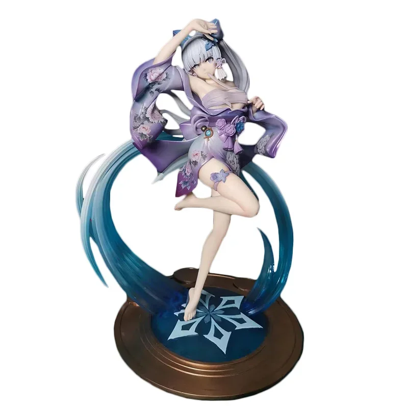 【Presale】Genshin Impact Action Figurals Kamisato Ayaka Game Character Sculpture Anime Figurine Statue Figures Collectible Model