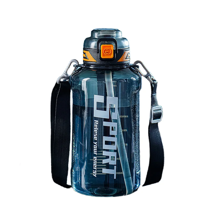 AliExpress NONE 1000ml/1500ml Large Capacity Sports Water Bottle LeakProof Plastic Drinking Bottles Outdoor Travel Cycling Hiking Gym Drinkware