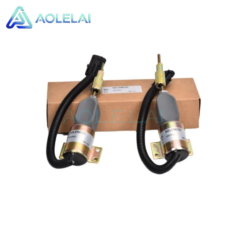 3357411 12V / 24V Engine Stop Solenoid Valve
