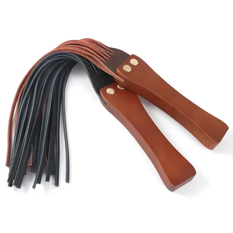 Ручная работа из натуральной кожи 48 см, кожаный хлыст для лошади для лошадиного весла