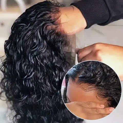 100% Curly Human Hair Glueless Wigs 13x6 Hd Lace Front Wig Jerry Burmese Curly Closure Frontal Short Bob Ready to Wear And Go