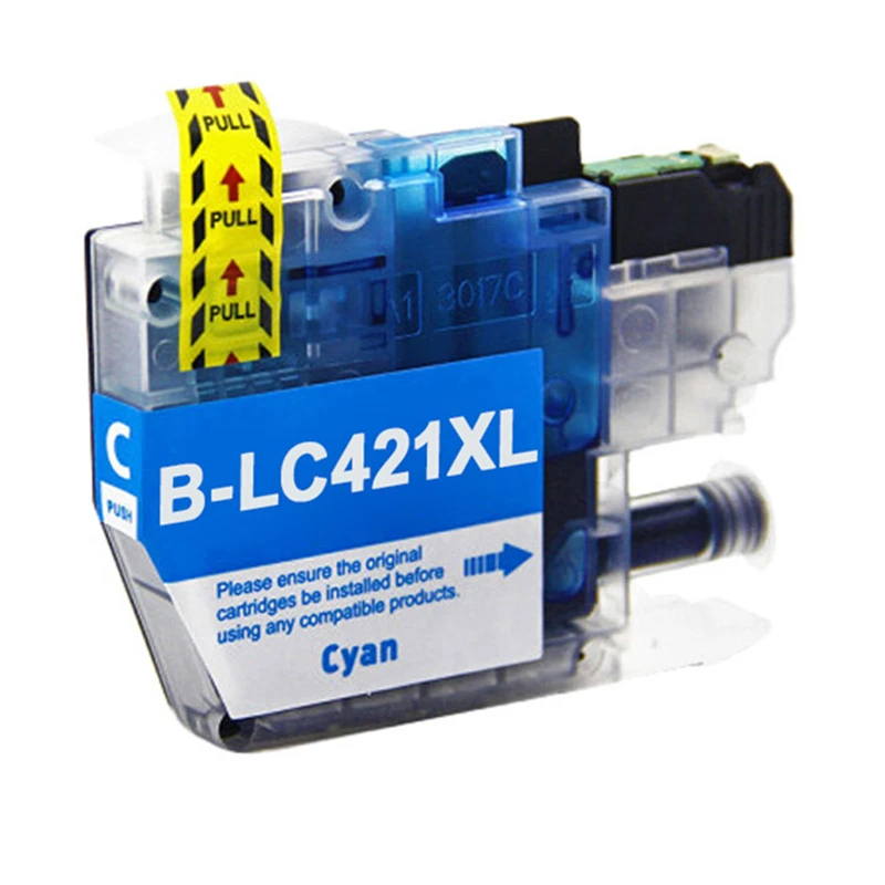 LC421 LC421XL Compatible Ink cartridges For Brother DCP-J1050DW MFC-J1010DW DCP-J1140DW , High Capacity Cartridge