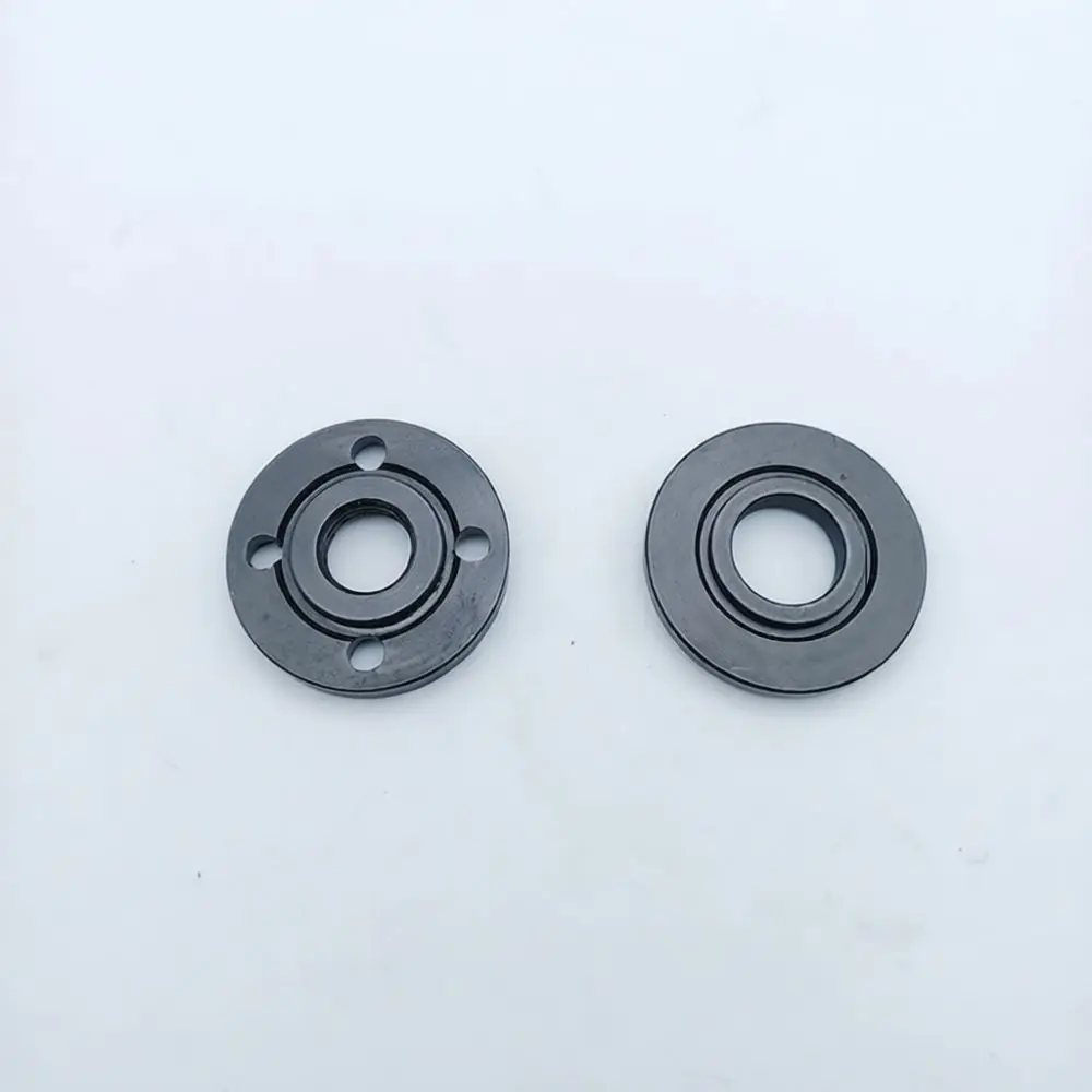 Angle Grinder Spare Flange Nut Pressure Plate Set For 125 150 Model Durable Iron Locking Clamp Tool Component For DIY Repair
