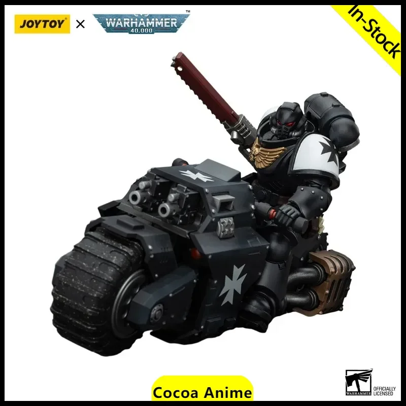 

[IN STOCK]JOYTOY Warhammer 40K 1/18 Space Marines Black Templars Outriders Brother Valtus Action Figures Model Toys Gifts