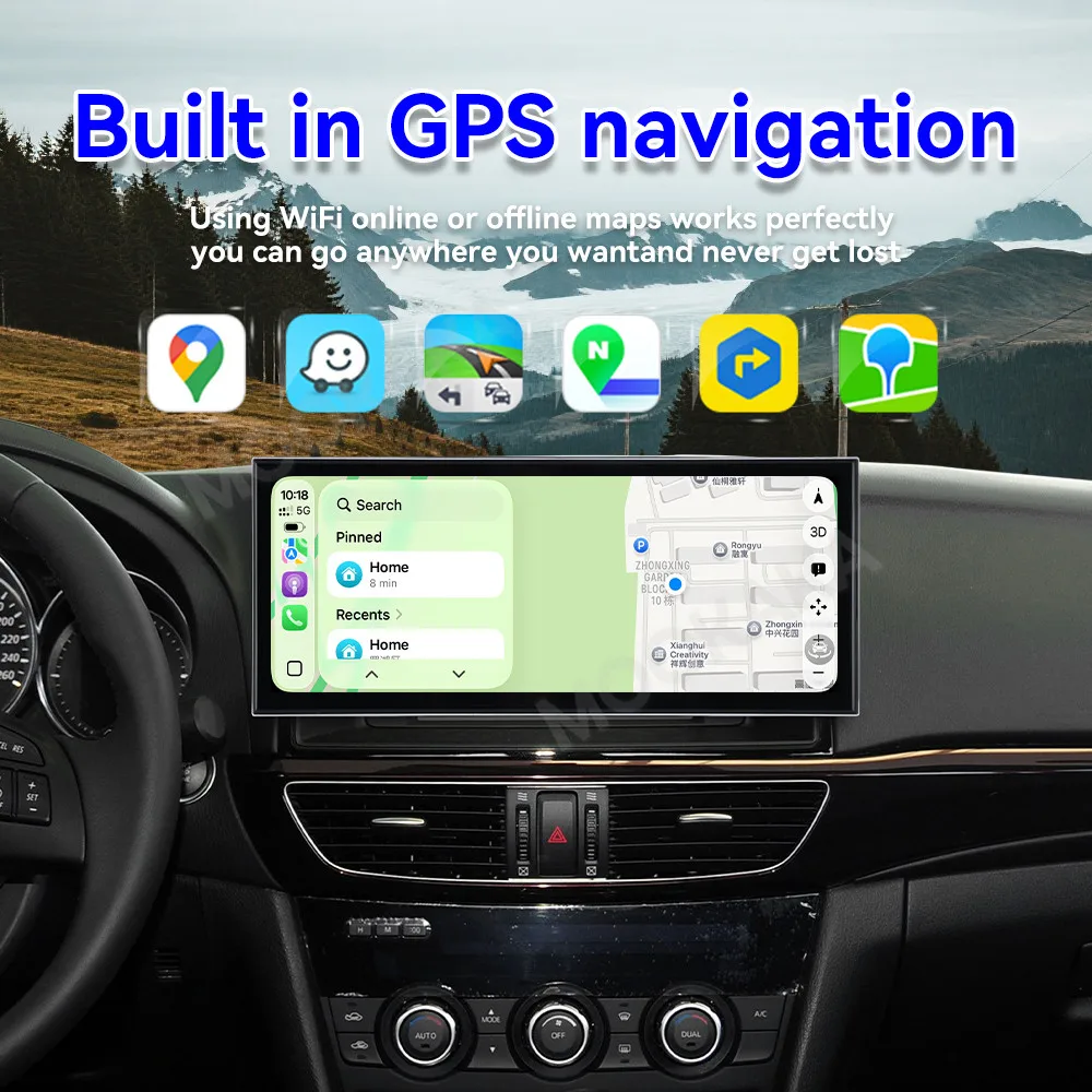 Qualcomm Carplay Android 15 Radio For Mazda 6 Atenza 2014~2016 15.8'' Multimedia Player Navigation Car Stereo Receiver Head Unit