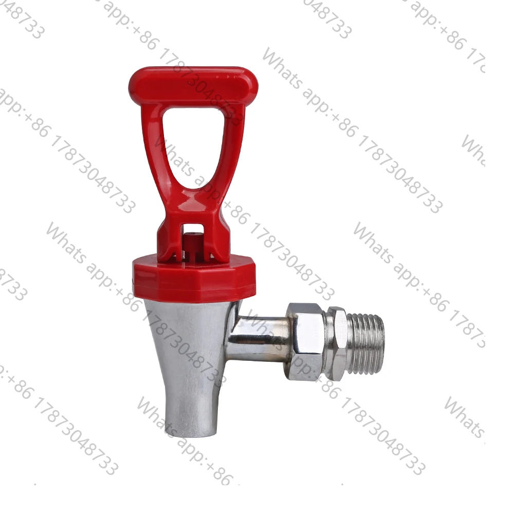 High-temperature Water Boiler Faucet 4 Minute Tooth Red Tap Special for Water Heater